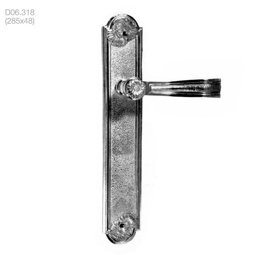 poignées de porte béquilles de portes sur plaque (d06.318) - brass quincaillerie