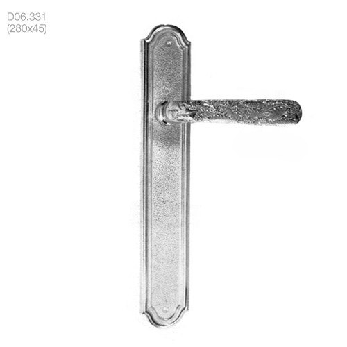 poignées de porte béquilles de portes sur plaque (d06.331) - brass quincaillerie