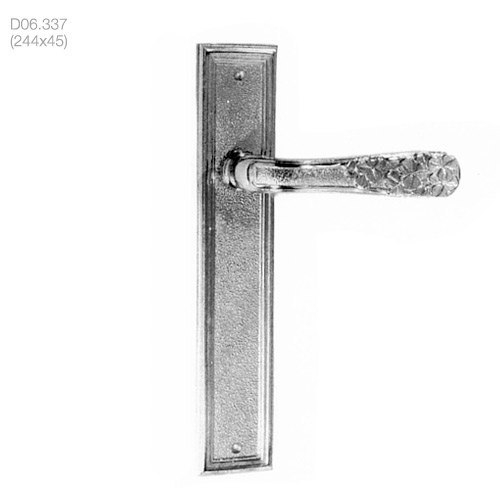 poignées de porte béquilles de portes sur plaque (d06.337) - brass quincaillerie