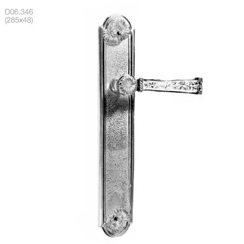 poignées de porte béquilles de portes sur plaque (d06.346) - brass quincaillerie