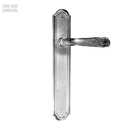 poignées de porte béquilles de portes sur plaque (d06.356) - brass quincaillerie