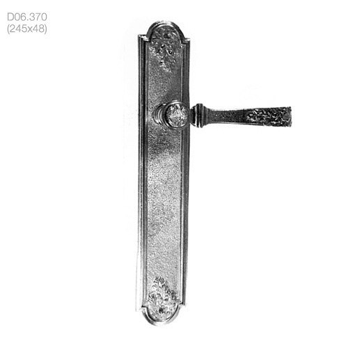 poignées de porte béquilles de portes sur plaque (d06.370) - brass quincaillerie