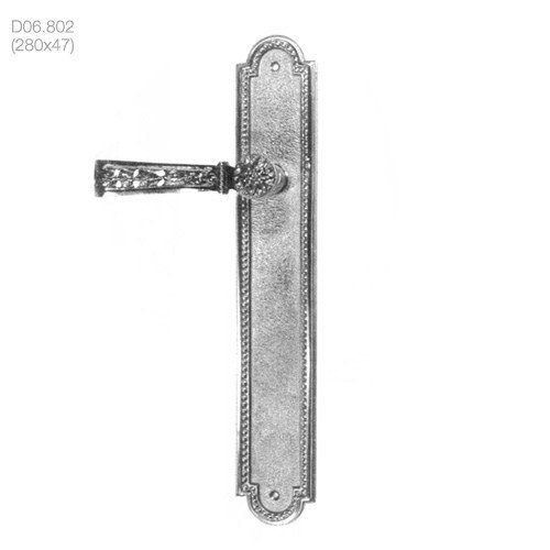 poignées de porte béquilles de portes sur plaque (d06.802) - brass quincaillerie