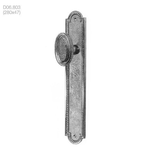 poignées de porte boutons de portes sur plaque (d06.803) - brass quincaillerie
