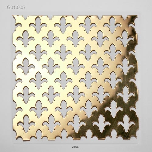 grillages décoratifs (g01.005) - brass quincaillerie