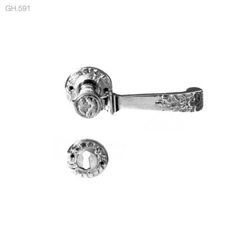 poignées de porte béquilles de portes sur rosace (gh.591) - brass quincaillerie