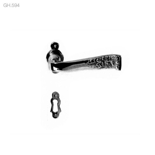 poignées de porte béquilles de portes sur rosace (gh.594) - brass quincaillerie