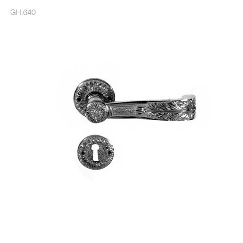 poignées de porte béquilles de portes sur rosace (gh.640) - brass quincaillerie