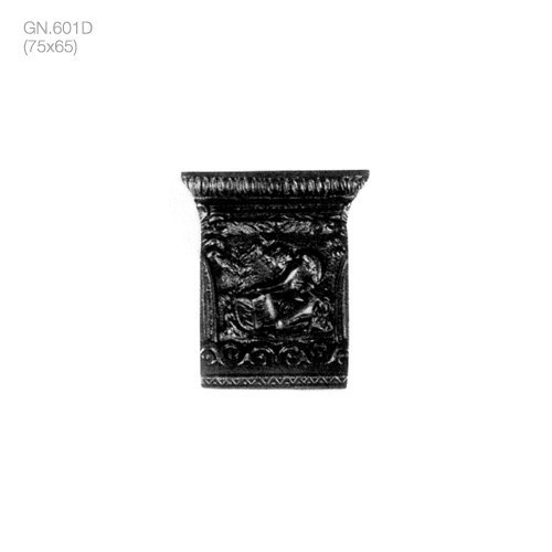 ameublement style empire colonnes, bagues et cariatides (gn.601d) - brass quincaillerie