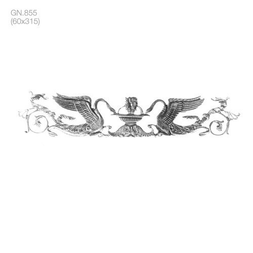 ameublement style empire motifs, rosaces et palmettes (gn.855) - brass quincaillerie